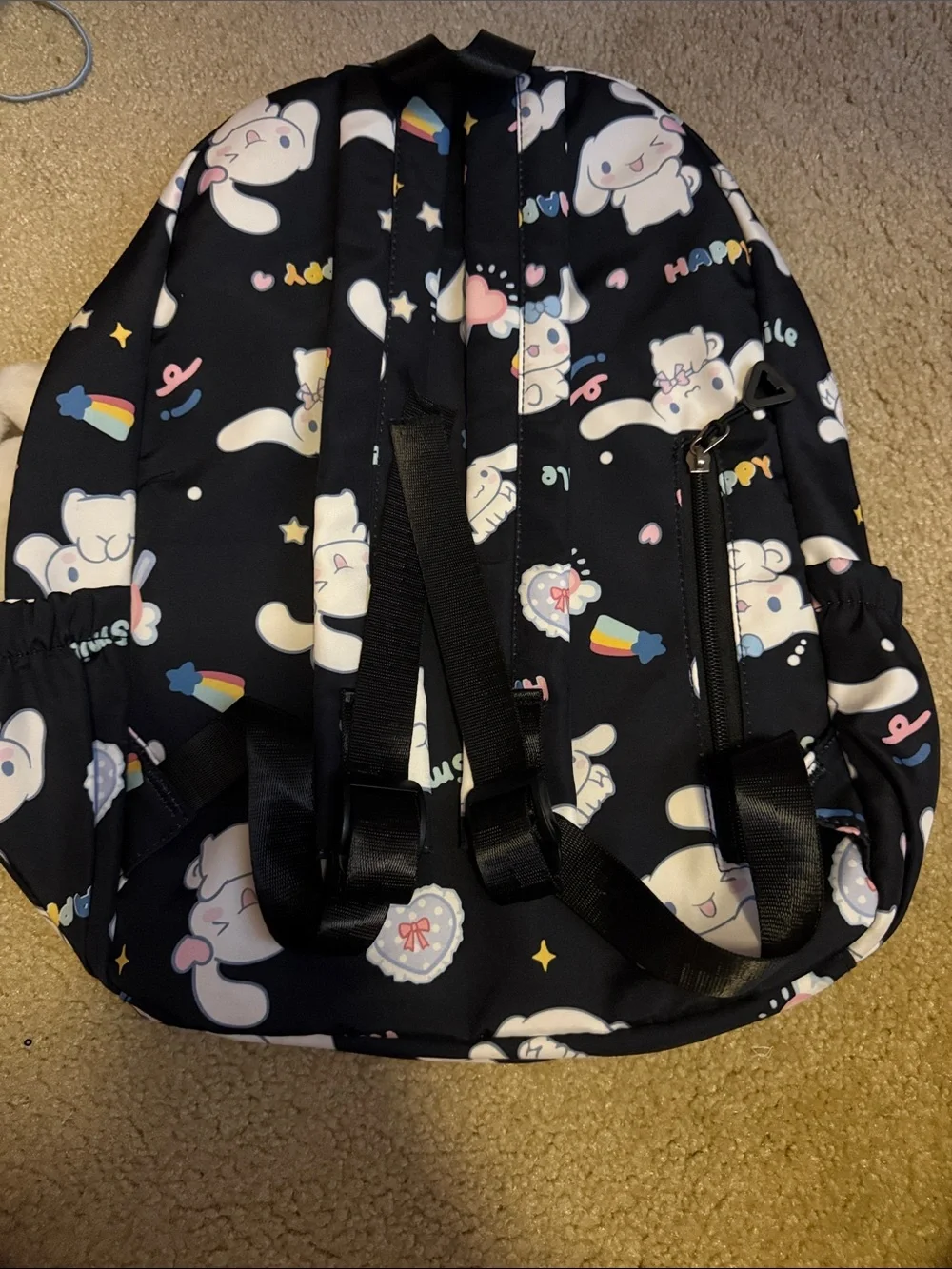 Hello Kitty school Backpack with Plush Charm